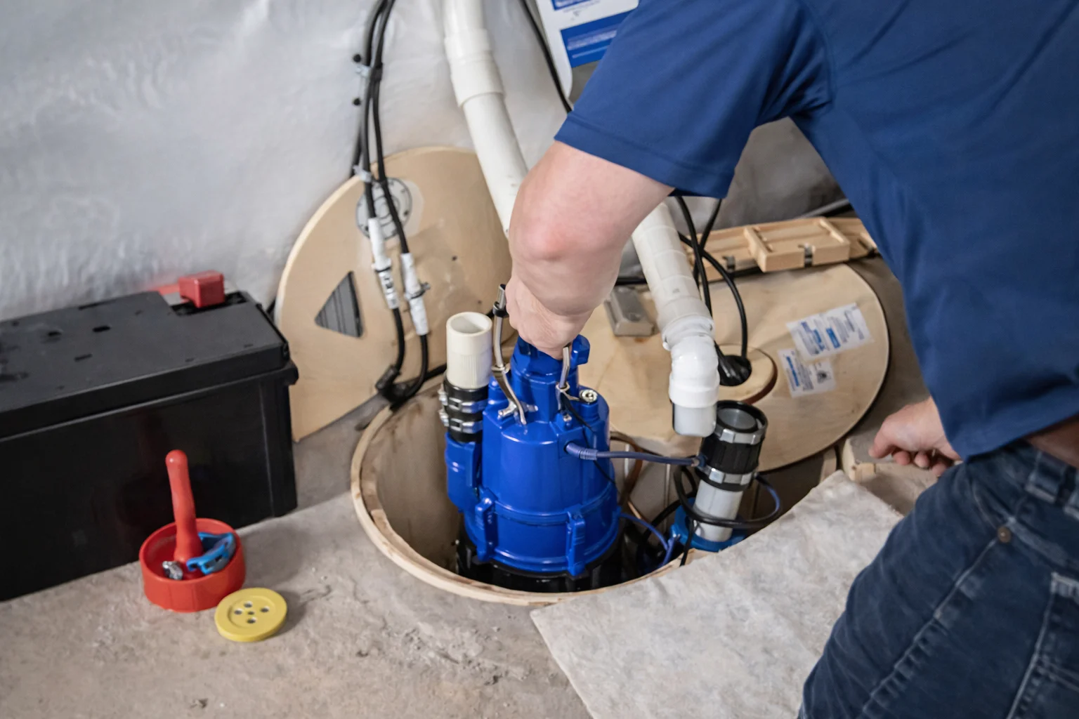 well pump installation and replacement service