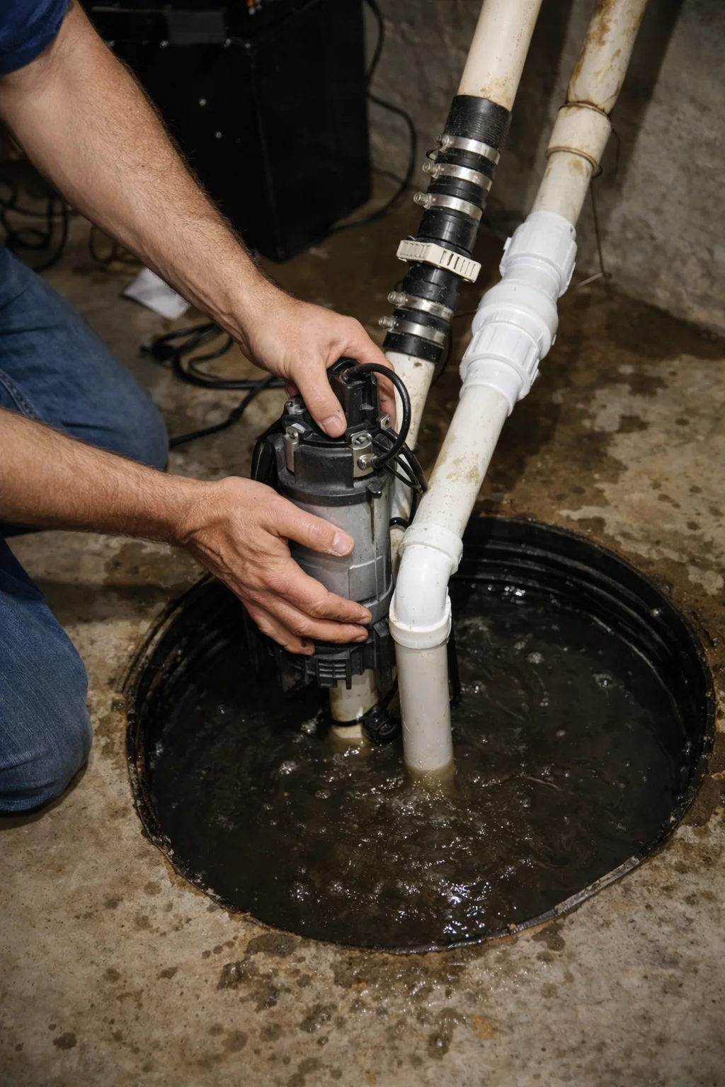 Sump pump installation and repair in East Gwillimbury