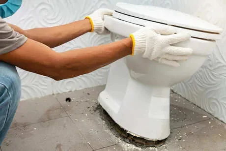 Toilet repair and installation